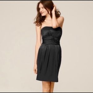 David’s Bridal Black Cocktail Bridesmaid Dress
